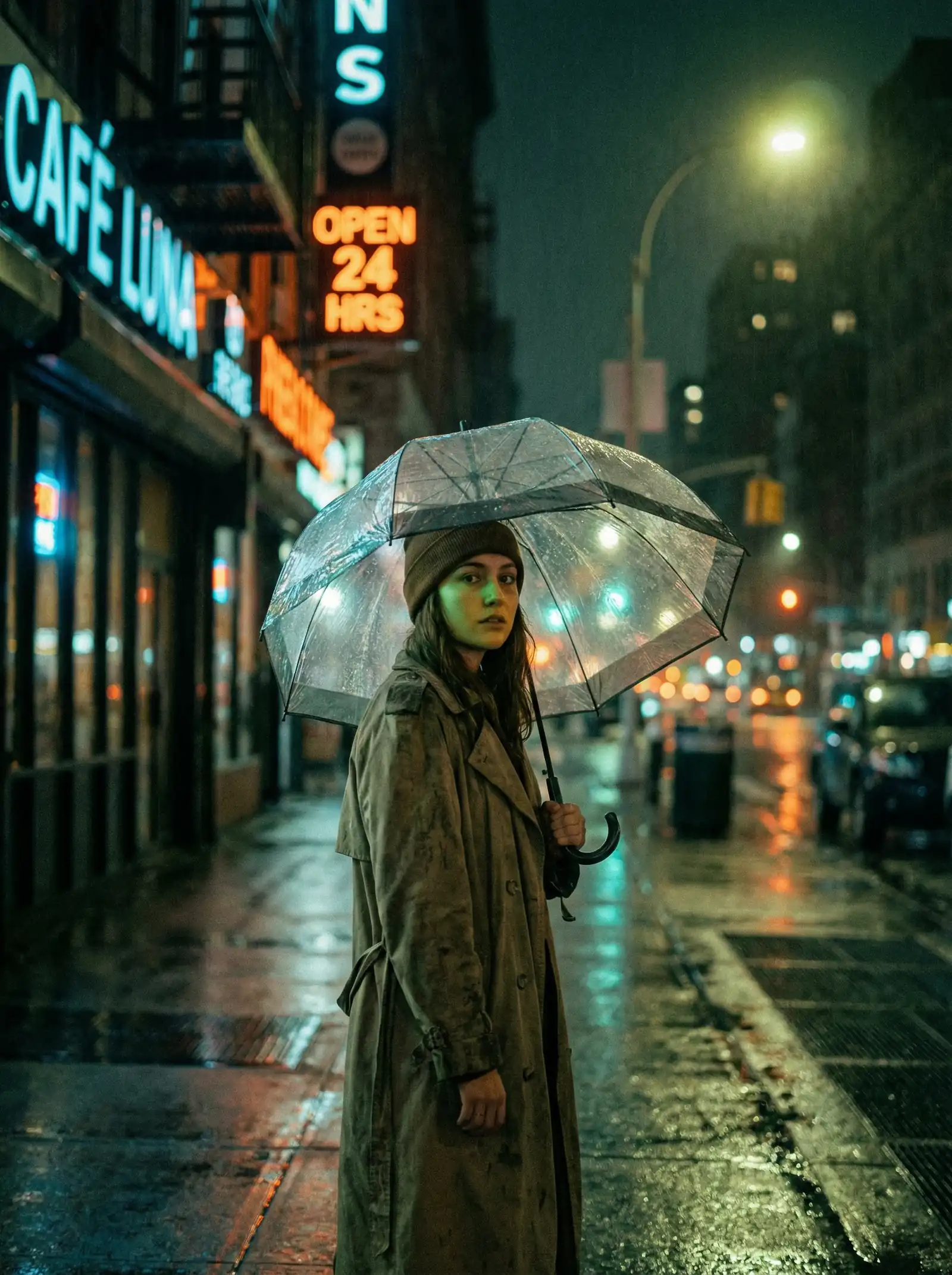 青豆腐 本周佳作 - 雨夜独行